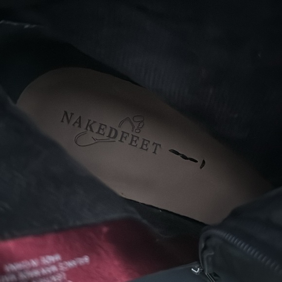 Naked Feet “strata” leather ankle boot, size 10 - Picture 10 of 12